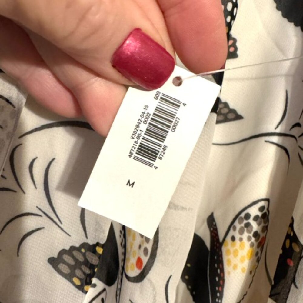 NWT    OLD NAVY     PRINT SPRING/SUMMER  SKIRT  SIZE:  MED         #Z - Picture 6 of 8